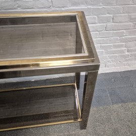 Belgo Chrom - De Wulf console table - 1970'S