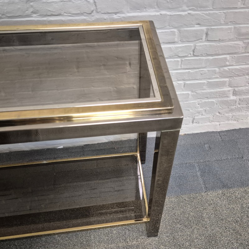 Belgo Chrome  - De Wulf console tafel - jaren 70