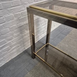 Belgo Chrom - De Wulf console table - 1970'S