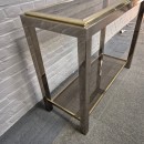 Belgo Chrom - De Wulf console table - 1970'S