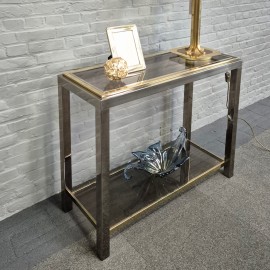 Belgo Chrom - De Wulf console table - 1970'S