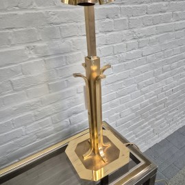 Belgo Chrom gold table lamp - 1980's