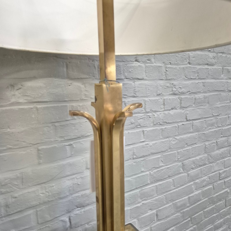 Belgo Chrom gold table lamp - 1980's