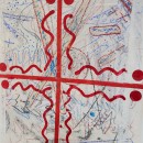 Abstract work by Johan De Simpele  - Belgium 1980's