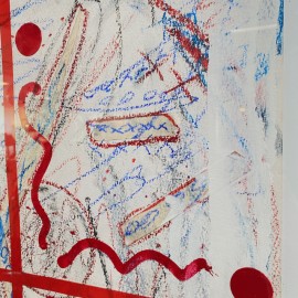 Abstract work by Johan De Simpele  - Belgium 1980's