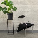 Black Velox armchair by Massimo Iosa Ghini for Moroso - Italy mid 1980's