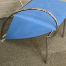 Blue Velox armchair by Massimo Iosa Ghini for Moroso - Italy mid 1980's