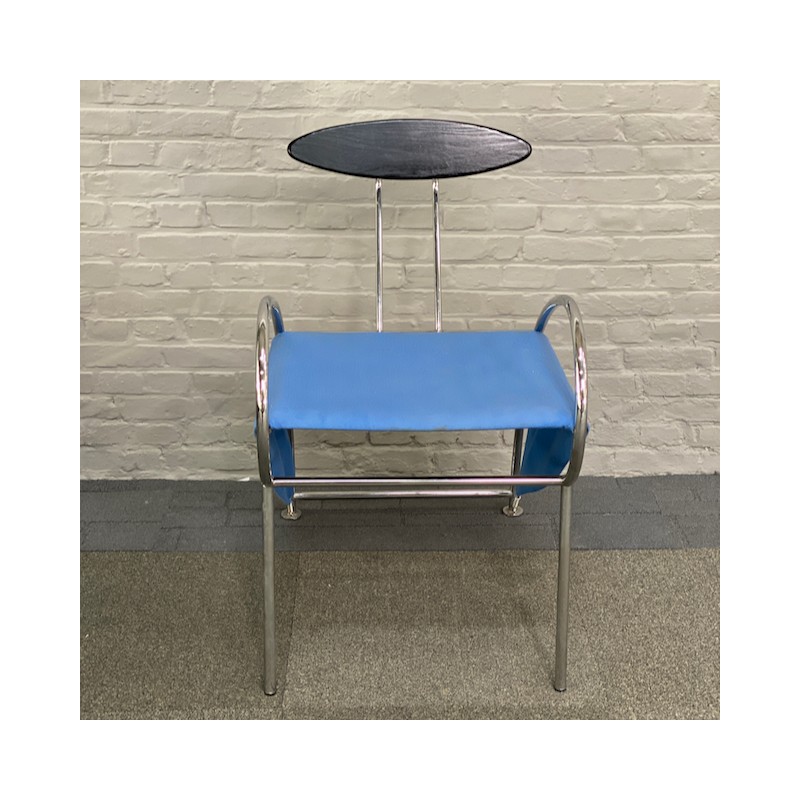 Blue Velox armchair by Massimo Iosa Ghini for Moroso - Italy mid 1980's