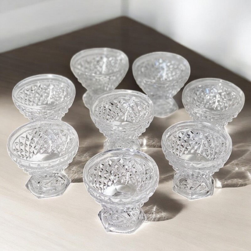 Set van 8 mini glaasjes Set van 8 mini glaasjes