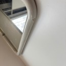Space Age square mirror - 1960's