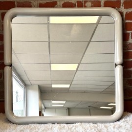 Space Age square mirror - 1960's
