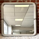 Space Age square mirror - 1960's