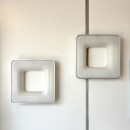 Pair Post Modern wall sconces - 1990's