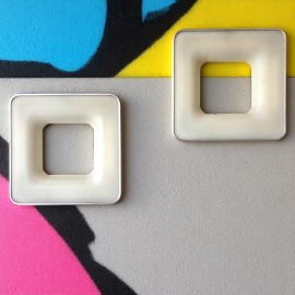 Pair Post Modern wall sconces - 1990's