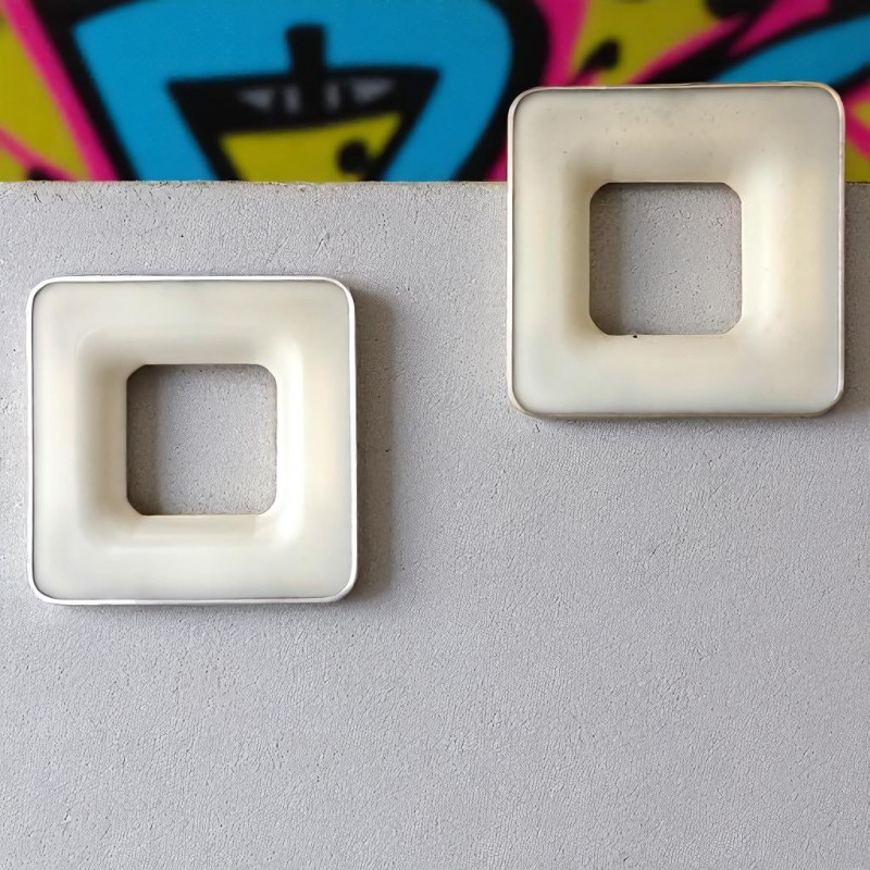 Pair Post Modern wall sconces - 1990's