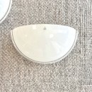 Paar melkglazen Murano Vetri muurlampen - jaren 80