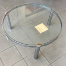 Ronde Italiaanse vintage salontafel - jaren 80