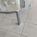 Ronde Italiaanse vintage salontafel - jaren 80