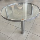 Ronde Italiaanse vintage salontafel - jaren 80
