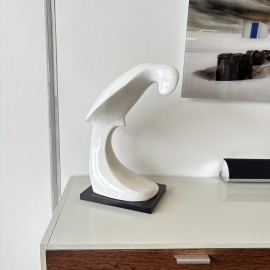 Abstract bird statue - Italy - 1990's