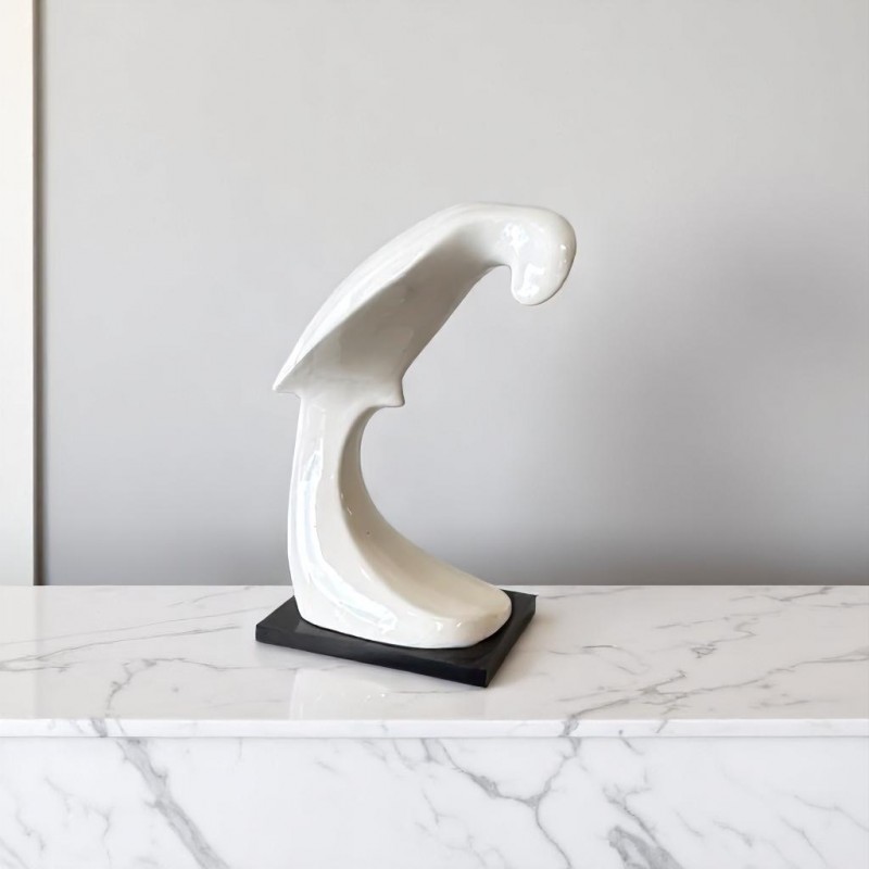 Abstract bird statue - Italy - 1990's