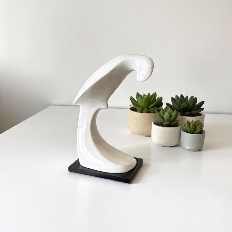 Abstract bird statue - Italy - 1990's