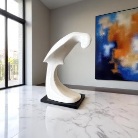 Abstract bird statue - Italy - 1990's