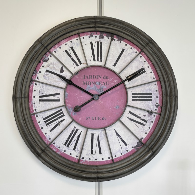 Large round clock - reproduction 2000's