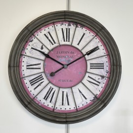Large round clock - reproduction 2000's