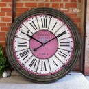 Large round clock - reproduction 2000's