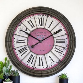 Large round clock - reproduction 2000's