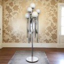 Gaetano Sciolari 7light chromed floorlamp - 1970's