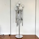 Gaetano Sciolari 7light chromed floorlamp - 1970's