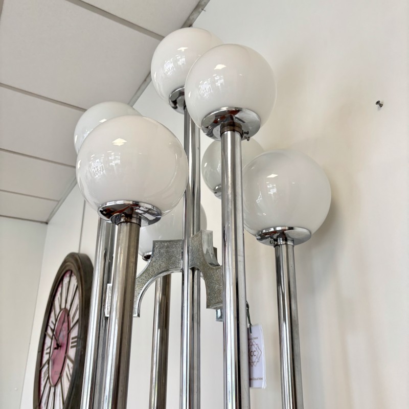 Gaetano Sciolari 7light chromed floorlamp - 1970's