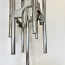 Gaetano Sciolari 7light chromed floorlamp - 1970's