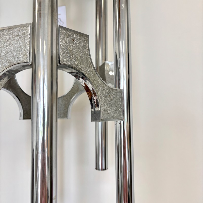Gaetano Sciolari chrome staande lamp - jaren 70