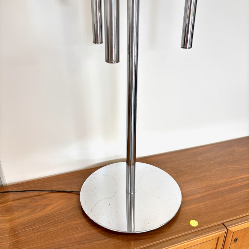 Gaetano Sciolari 7light chromed floorlamp - 1970's