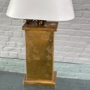 Belgochrom chinoiserie table lamp - 1970's