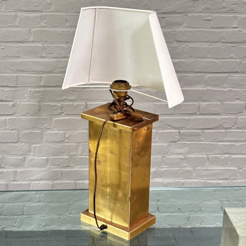 Belgochrom chinoiserie table lamp - 1970's