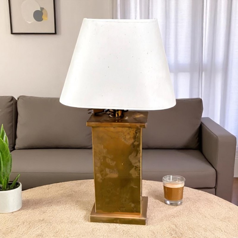 Belgochrom chinoiserie table lamp - 1970's