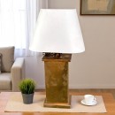 Belgochrom chinoiserie table lamp - 1970's