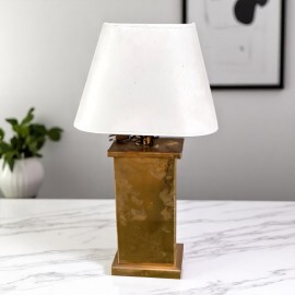 Belgochrom chinoiserie table lamp - 1970's