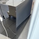 Zwart gelakte commode - jaren 90
