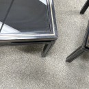 Pair small Pierre Vandel side tables - Paris 1970's