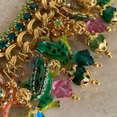 Vintage Lunch at the Ritz Frog Pond bracelet - 2000's