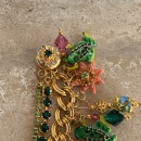 Vintage Lunch at the Ritz Frog Pond bracelet - 2000's