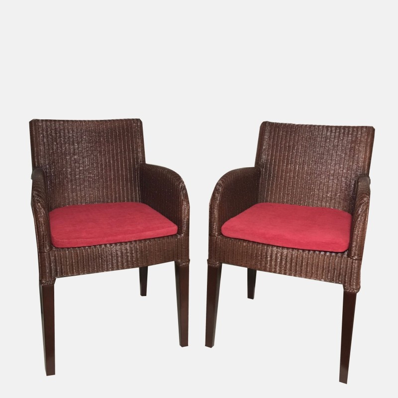 Pair Vincent Sheppard "Henry" armchairs