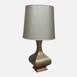 Mid Century pewter table Lamp