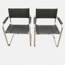 Pair B34 armchairs after Marcel Breuer