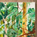 Mid centunry Rain forrest painting